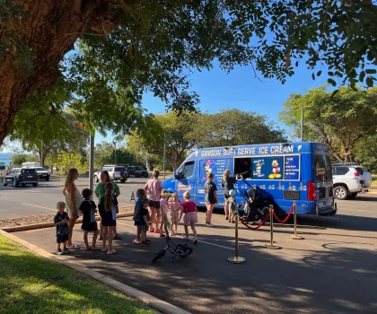 Icecream at Dampier Art Awards